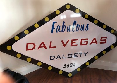 Dal Vegas Sign