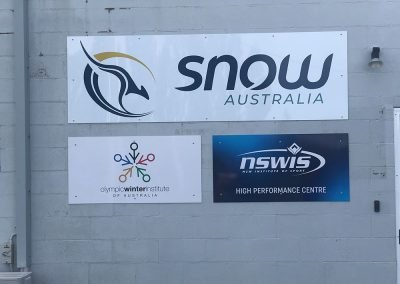 Outdoor Signage - Snow Australia